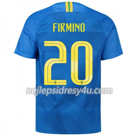 Fotbalový Dres Brazílie Firmino 20 Venkovní MS 2018